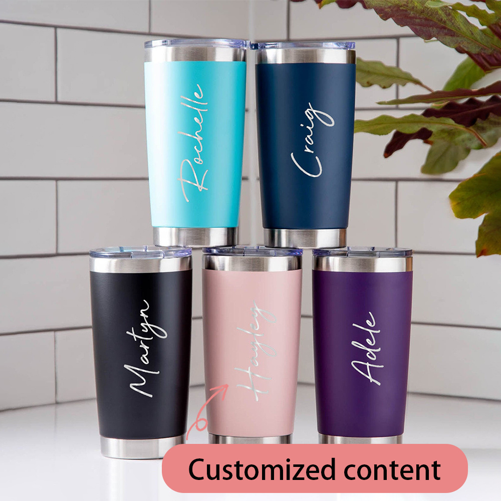 Coffee Equipment Eu - Personalized Stainless Steel Cold Drink Cup,