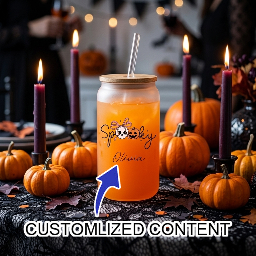 Custom Name Spooky Halloween G - Coffee Equipment Eu ulasan dan harga