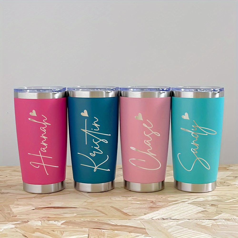 Personalized Name 20oz Stainle - Coffee Equipment Eu ulasan dan harga