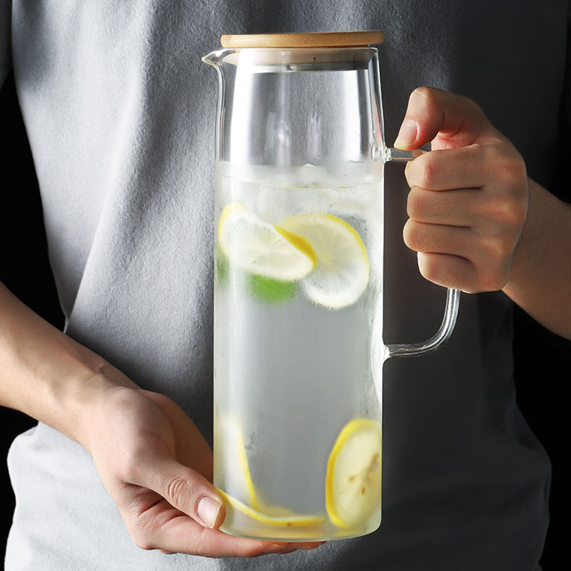Cold Glass Water Bottle Jar Ke - Coffee Equipment Eu ulasan dan harga
