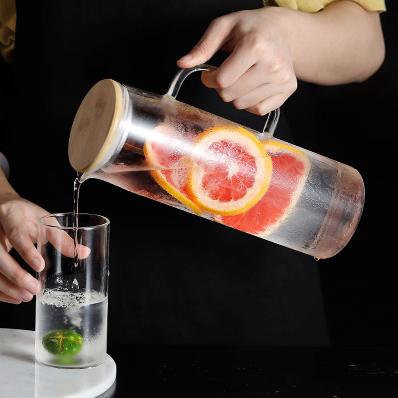 Cold Glass Water Bottle Jar Ke - Coffee Equipment Eu ulasan dan harga