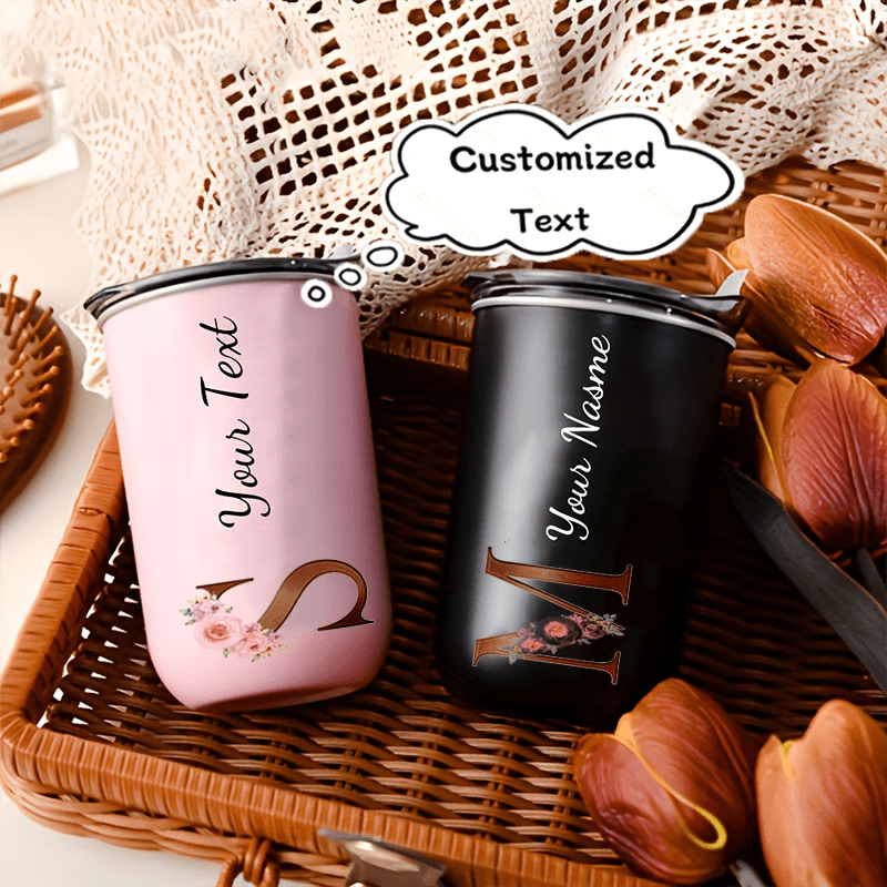 Custom Floral Monogram Initial - Coffee Equipment Eu ulasan dan harga