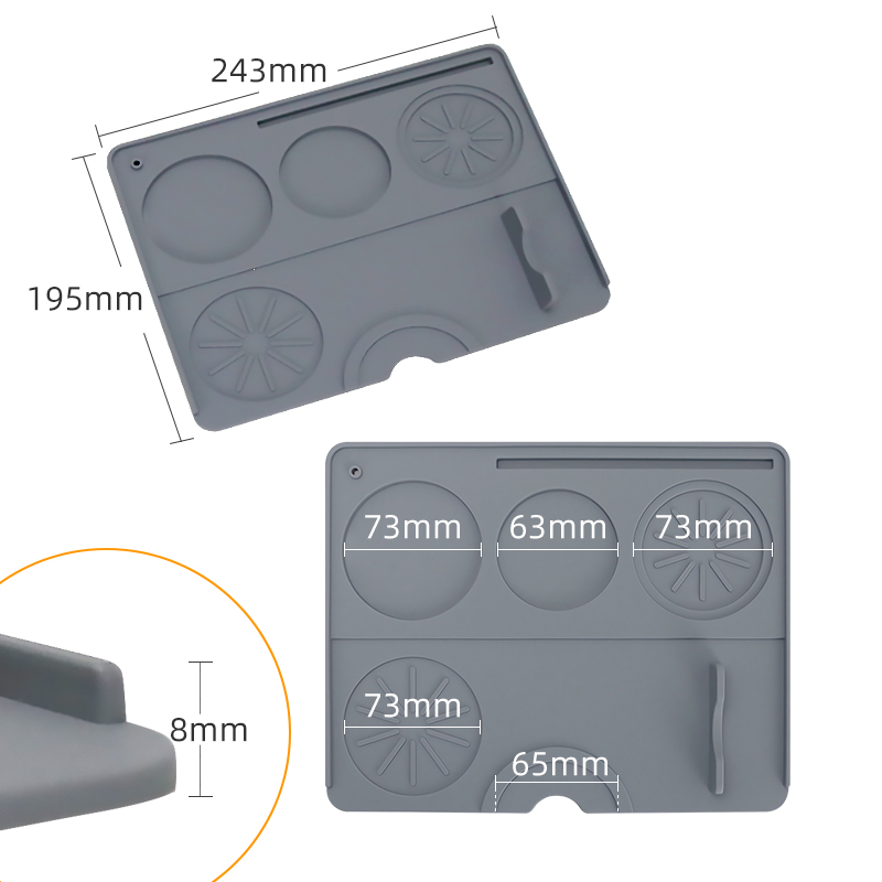Coffee Tamper Mat Espresso Por - Equipment Of Coffee Machine ulasan dan harga